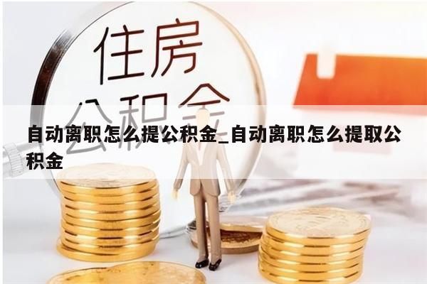 自动离职怎么提公积金_自动离职怎么提取公积金